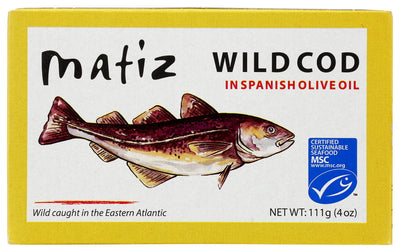 Matiz Wild Cod in Spanish Olive Oil