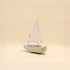 Maison Tirot - Toy Boat - Le Sloop: Grey Green
