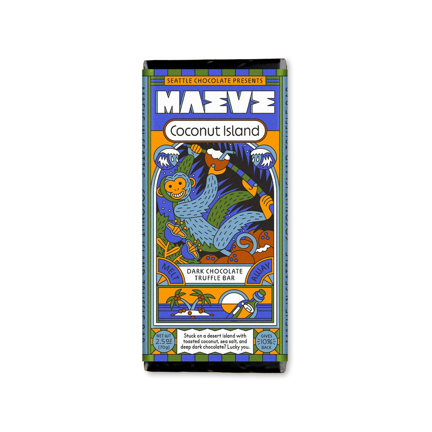 MAEVE COCONUT ISLAND TRUFFLE BAR