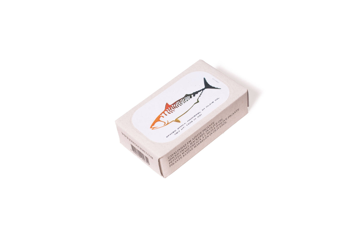 Jose Gourmet Spiced Small Mackerel in Olive Oil, 120g