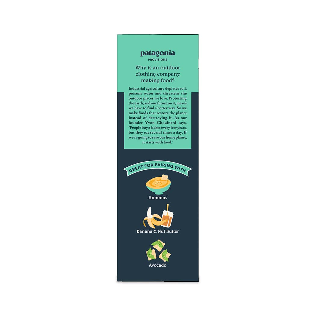 PATAGONIA ORGANIC CRACKERS SOURDOUGH SEA SALT