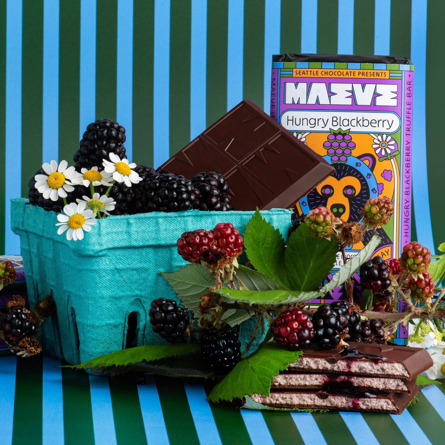 MAEVE HUNGRY BLACKBERRY TRUFFLE BAR