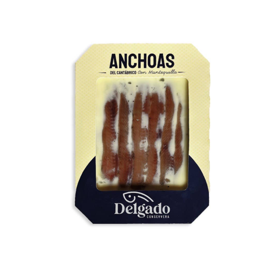 Delgado Cantabrian Anchovies in Butter