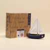 Maison Tirot - Toy Boat - Le Sloop: Grey Green