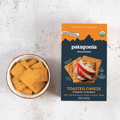 ORGANIC CRACKERS TOASTED CHEEZE