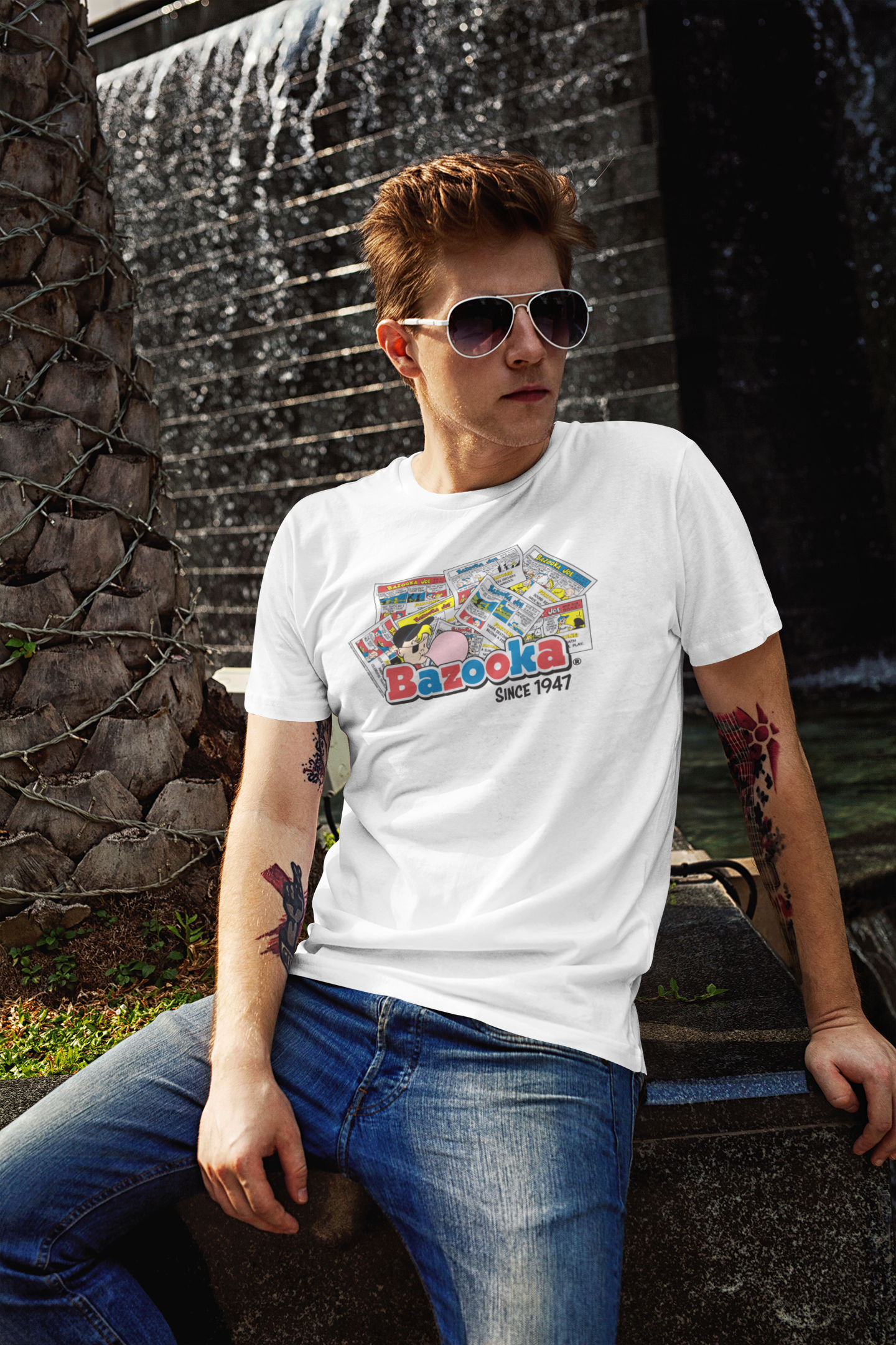 BAZOOKA JOE RETRO COMICS T-SHIRT