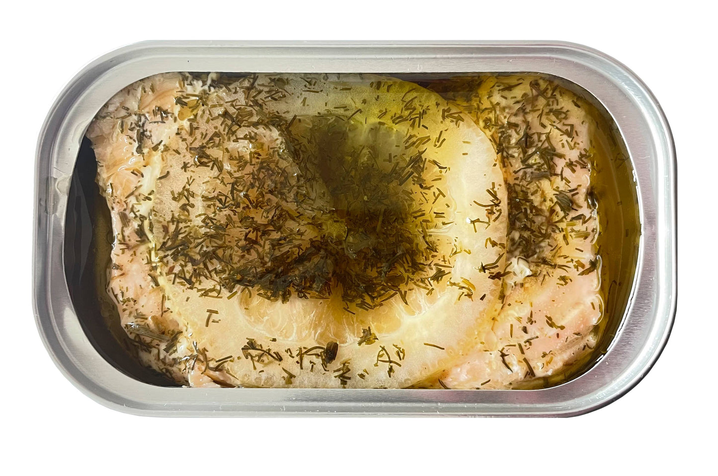 Smoked Salmon with Lemon, Dill and Extra Virgin Olive Oil