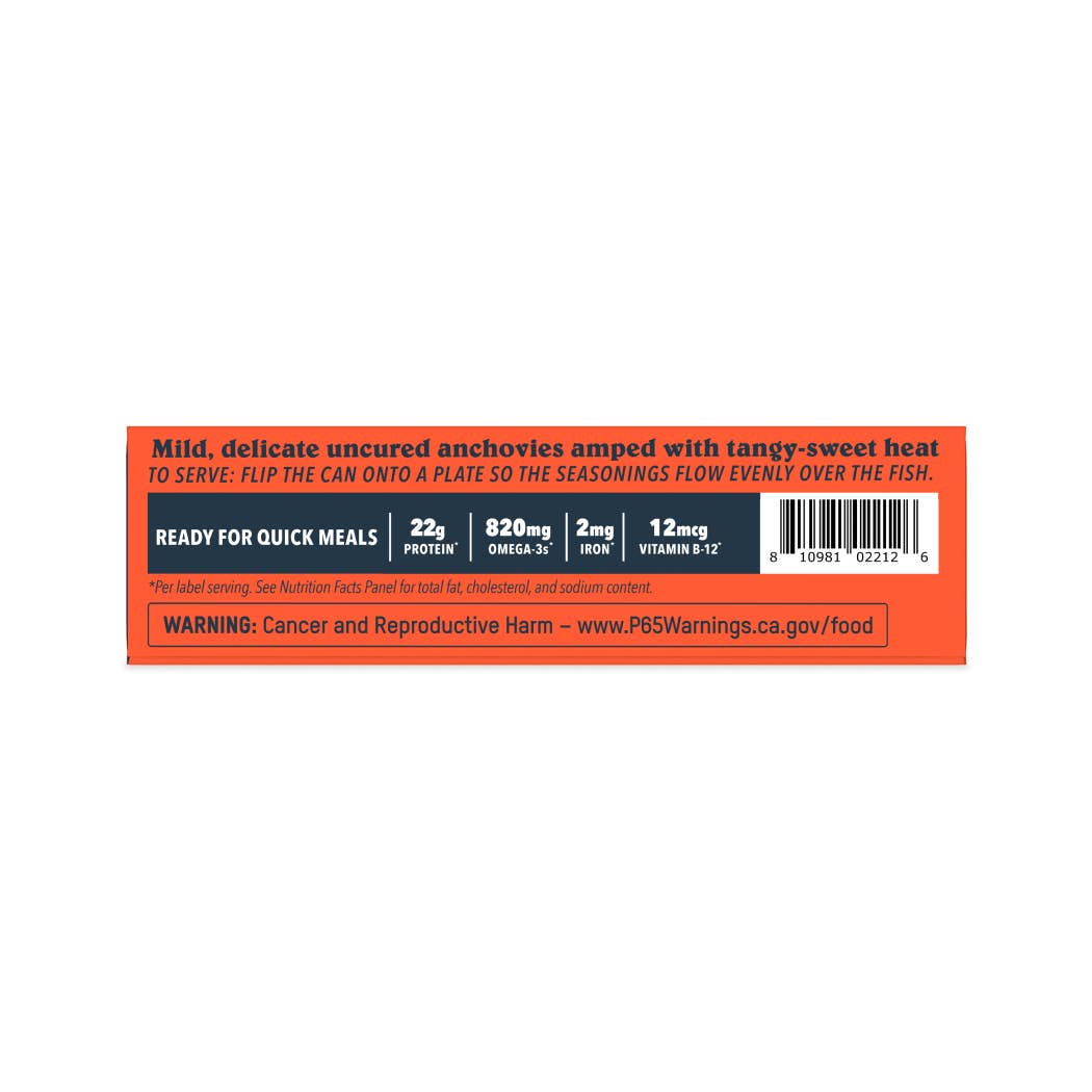 Patagonia Spicy Spanish White Anchovies