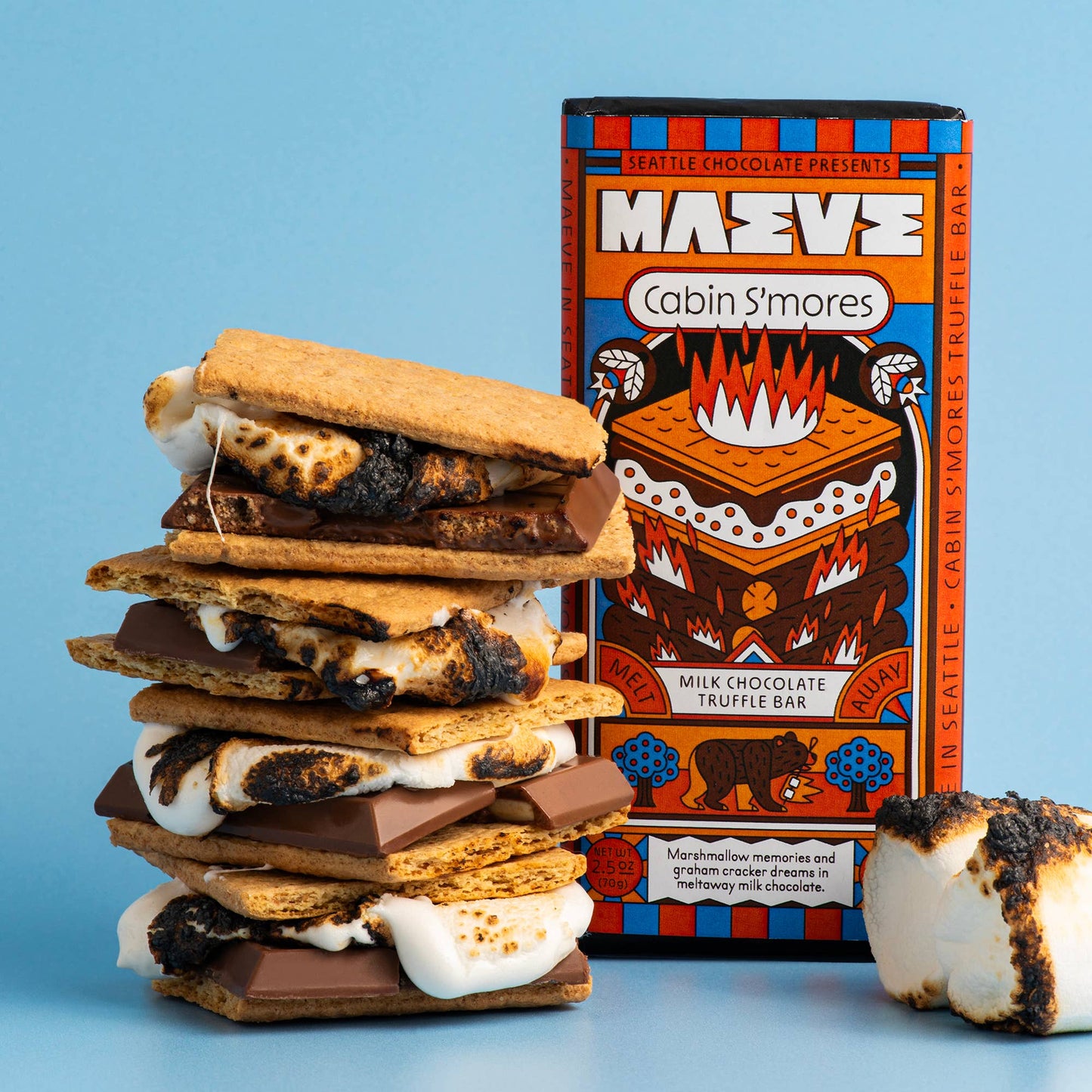MAEVE CABIN S'MORES TRUFFLE BAR
