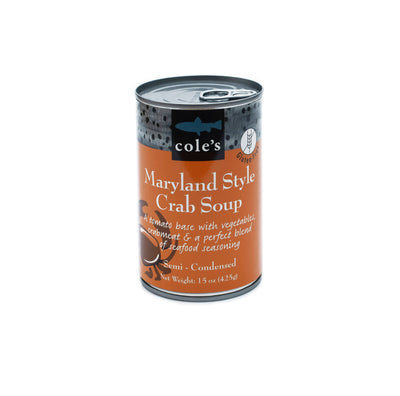 Cole's Maryland Style Crab Soup