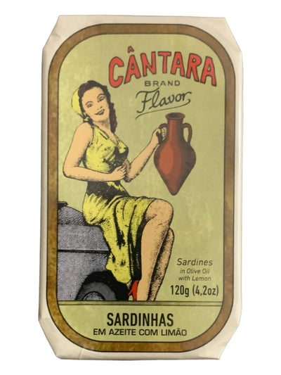Cantara Sardines in olive oil with lemon