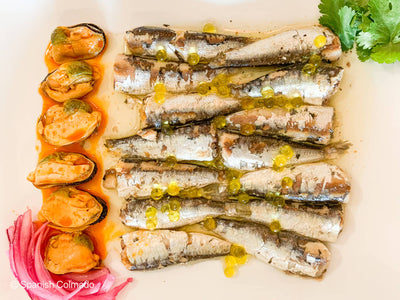 Baby Sardines in Olive Oil 14/16 pieces. Espinaler.