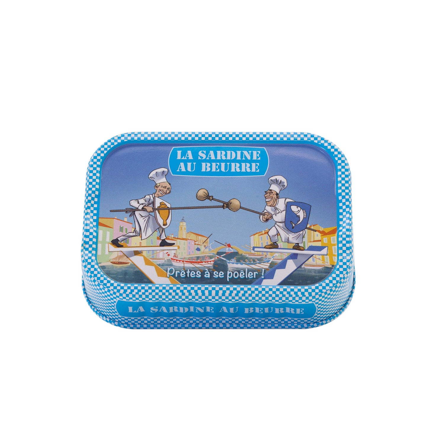 Sardines with butter and fleur de sel