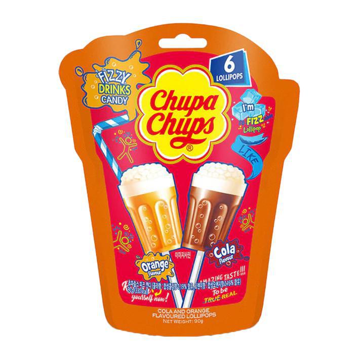 CHUPA CHUPS FIZZY DRINK LOLLIPOPS KOREA