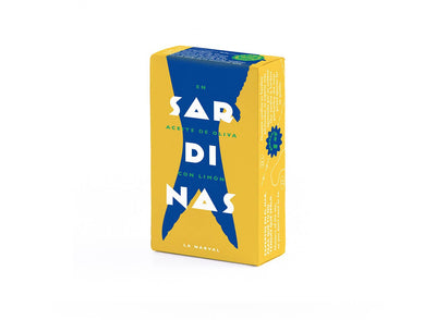 La Narval. Sardines in Olive Oil with Lemon. 3/5 pieces.