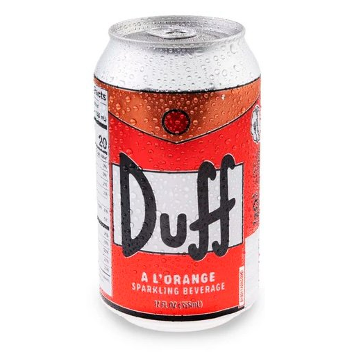 Duff A L'Orange Soda