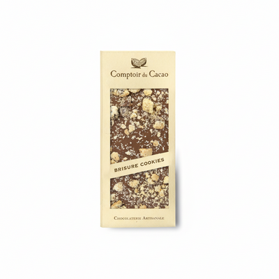 MILK CHOCOLATE BAR w/ COOKIE CRUMBS
