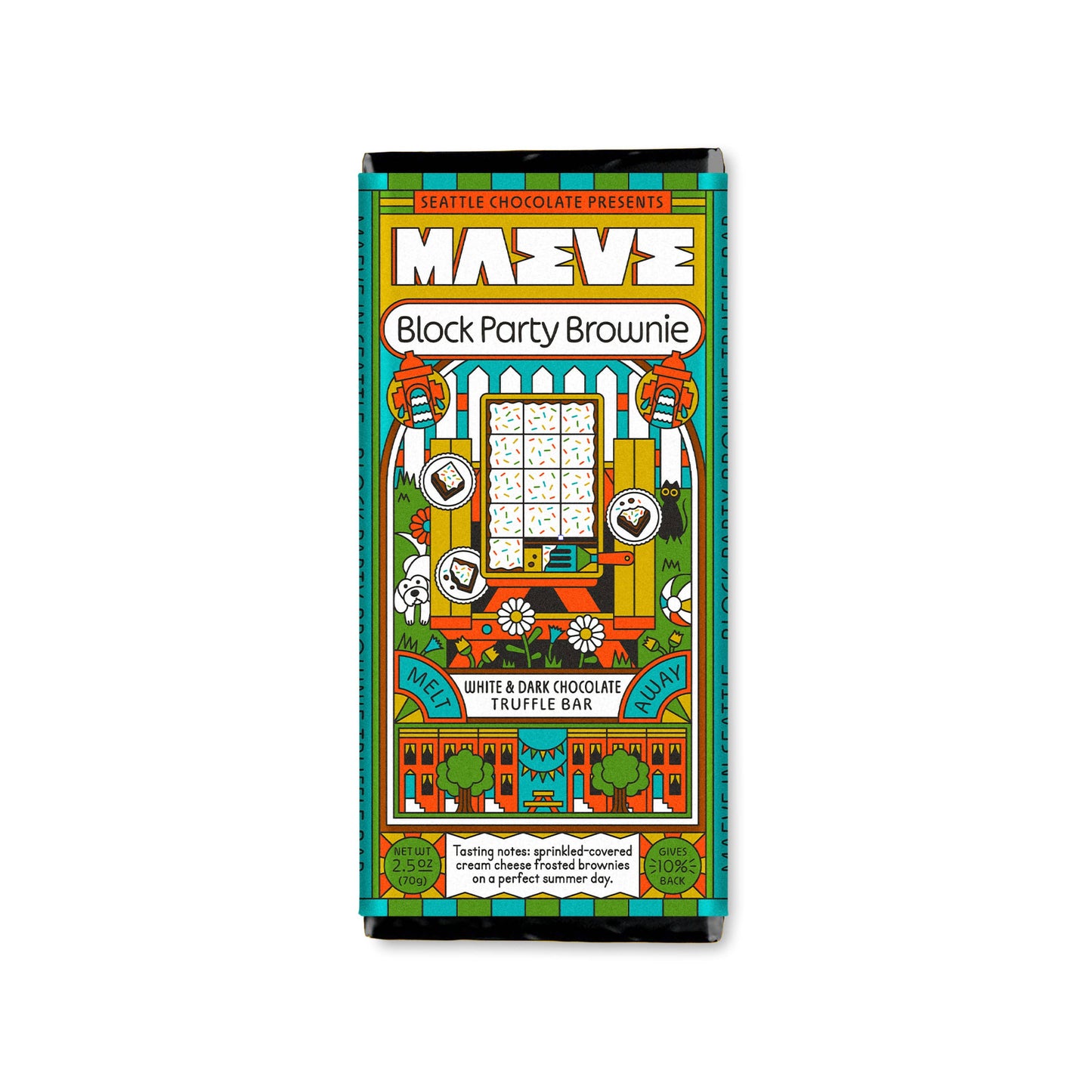 MAEVE BLOCK PARTY BROWNIE TRUFFLE BAR