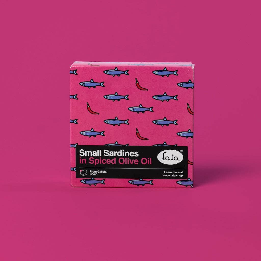 Lata Small Sardines in Spiced Olive Oil