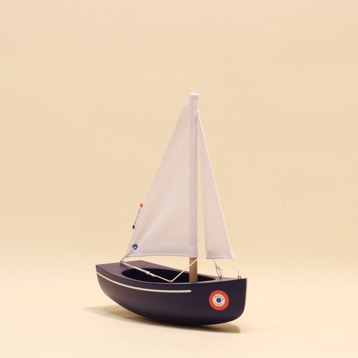 Maison Tirot - Toy Boat - Le Sloop: Grey Green