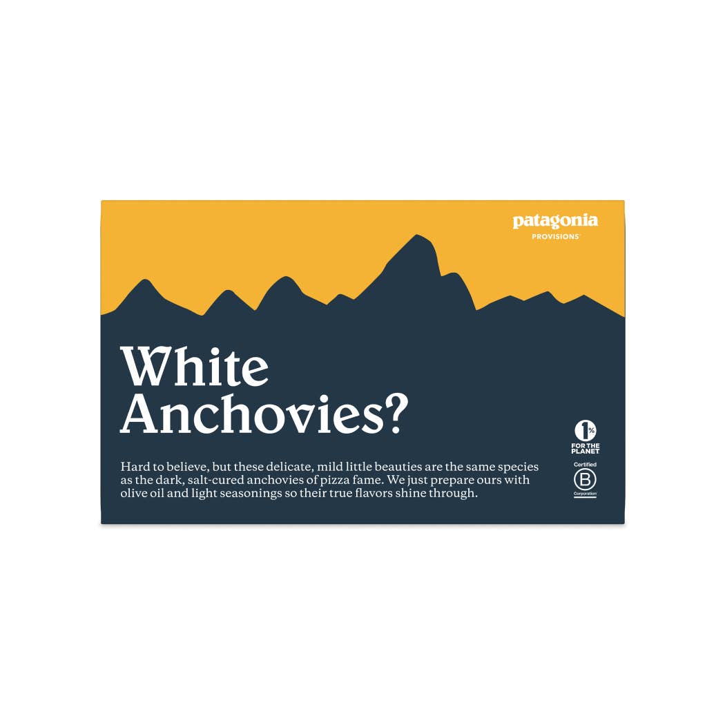 Patagonia Roasted Garlic Spanish White Anchovies