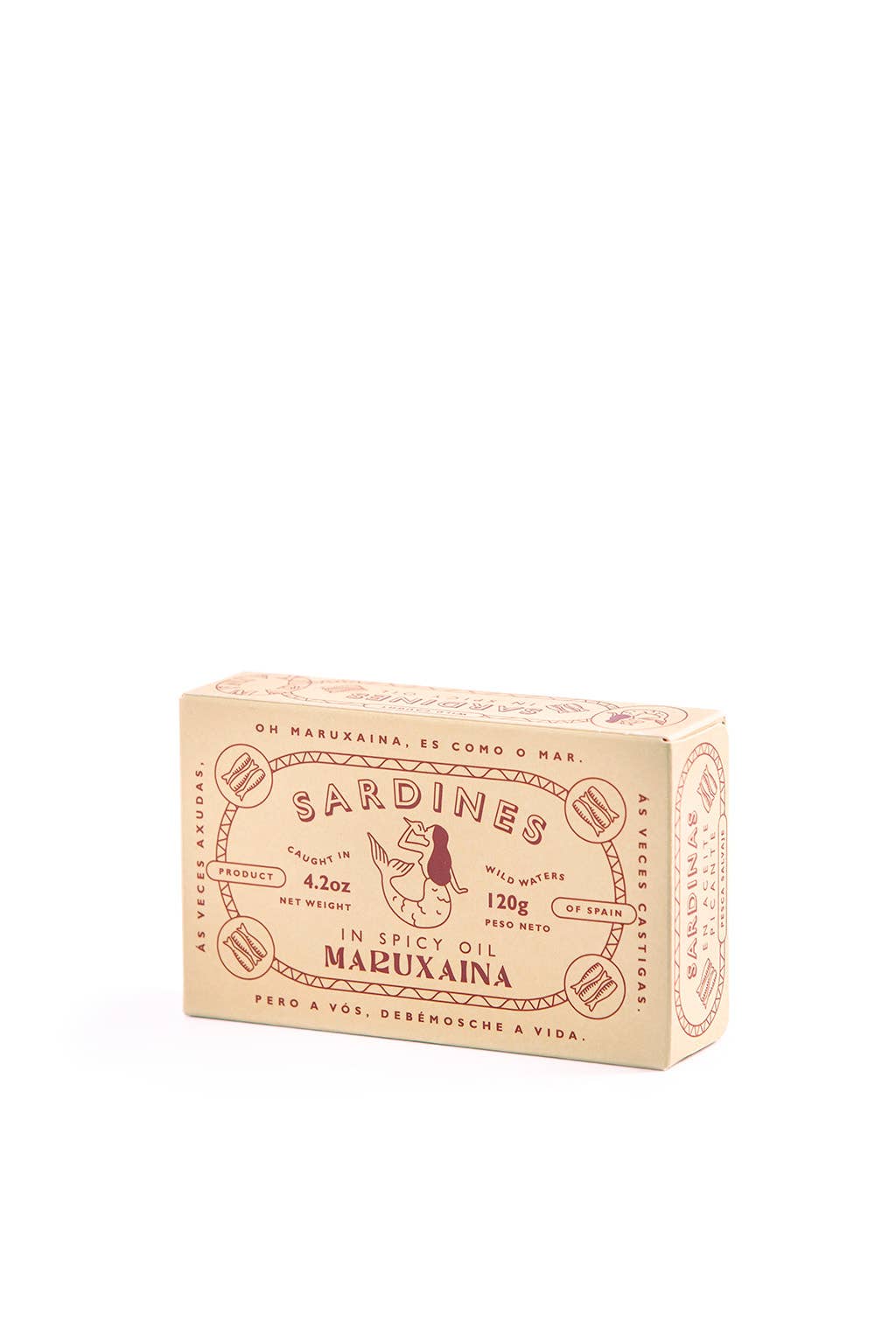 Maruxaina. Sardines in Spicy Oil.