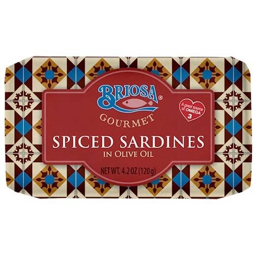 Briosa Gourmet Spiced Sardines in Olive Oil