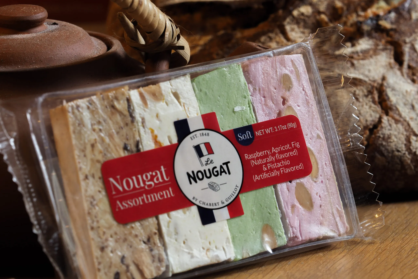 Chabert & Guillot assorted nougat tray]