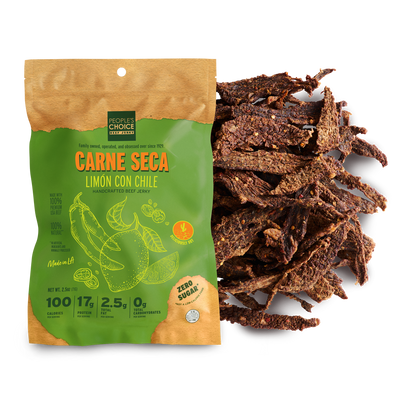 Peoples Choice- Limon Con Chile Beef Jerky 2.5oz