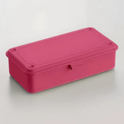 Toyo - Steel Stackable Storage Box T-190: Shocking Pink