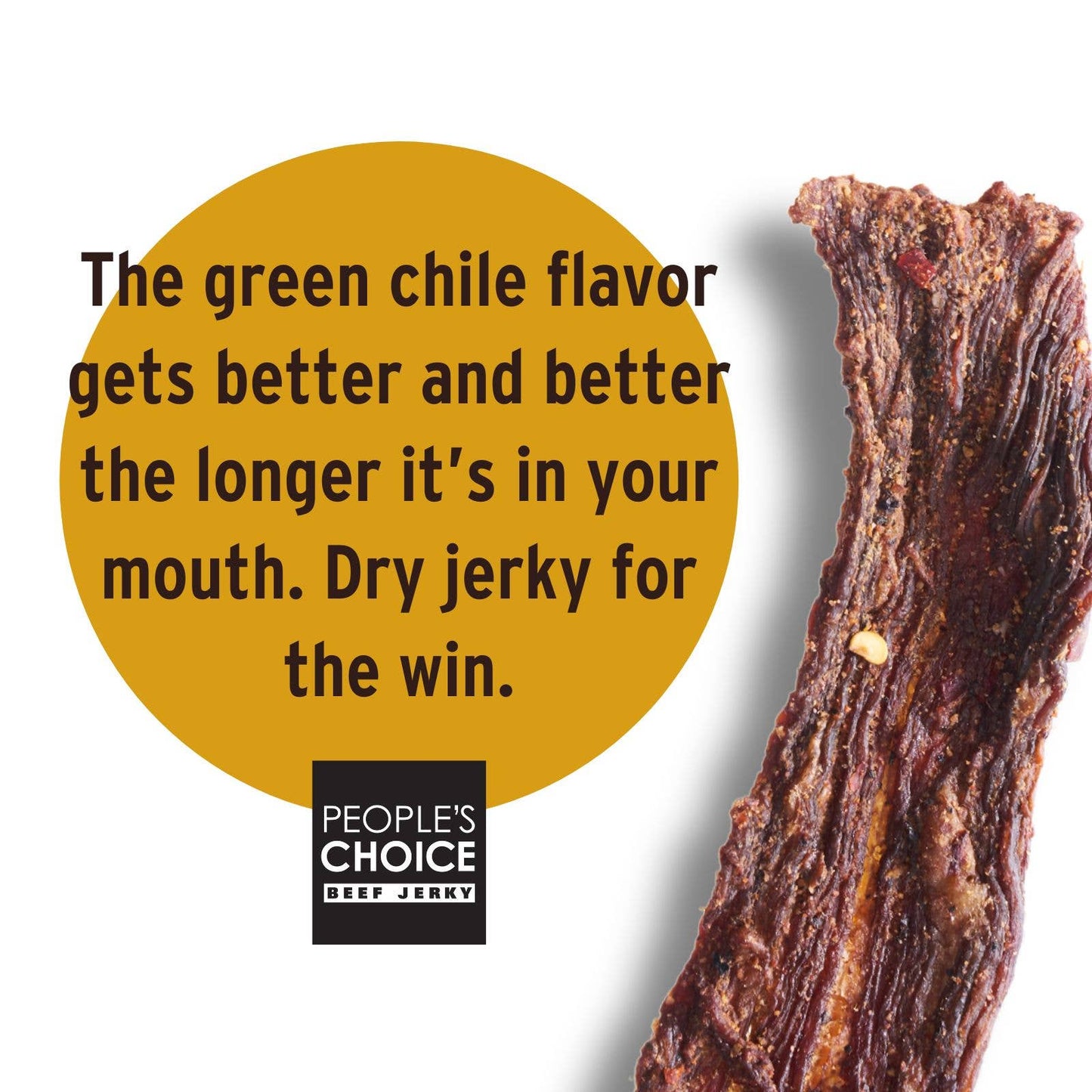 Peoples Choice - Hatch Green Chile Beef Jerky 2.5oz