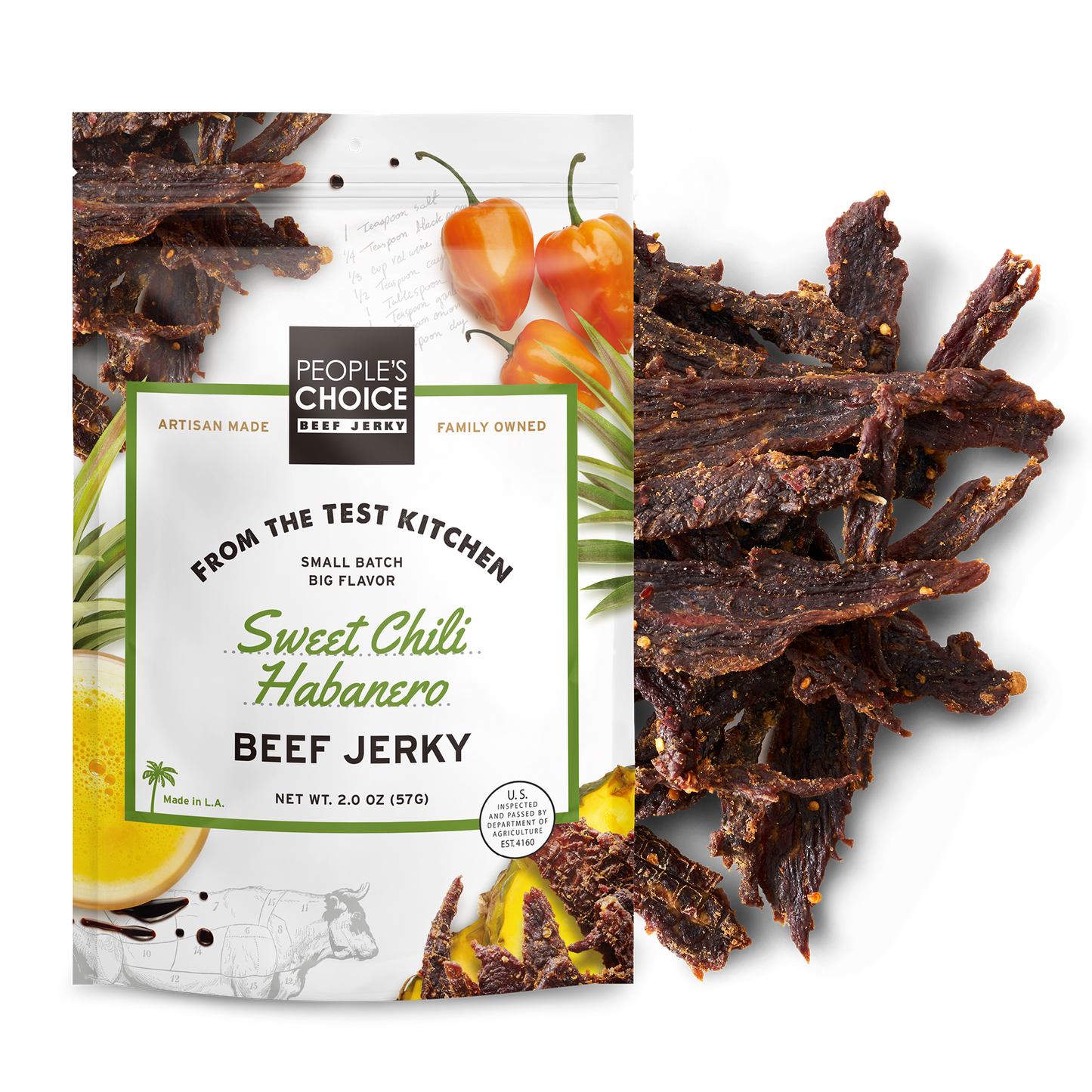Peoples Choice - Sweet Chili Habanero Beef Jerky 2.0oz