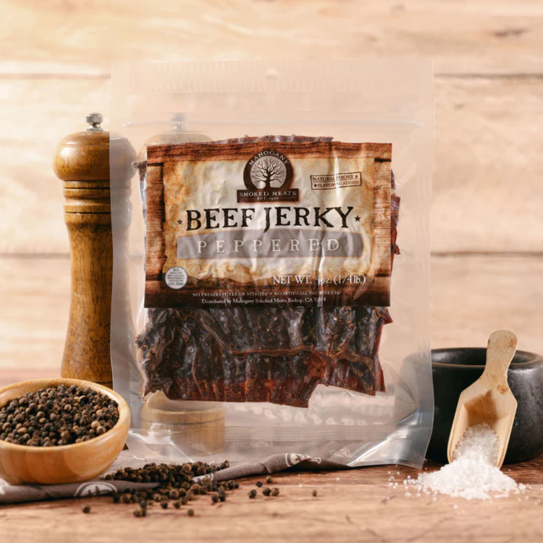 PEPPERED BEEF JERKY