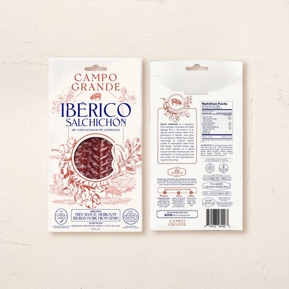 Sliced Ibérico Salchichón
