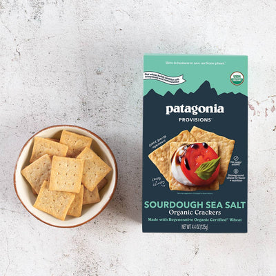 ORGANIC CRACKERS SOURDOUGH SEA SALT