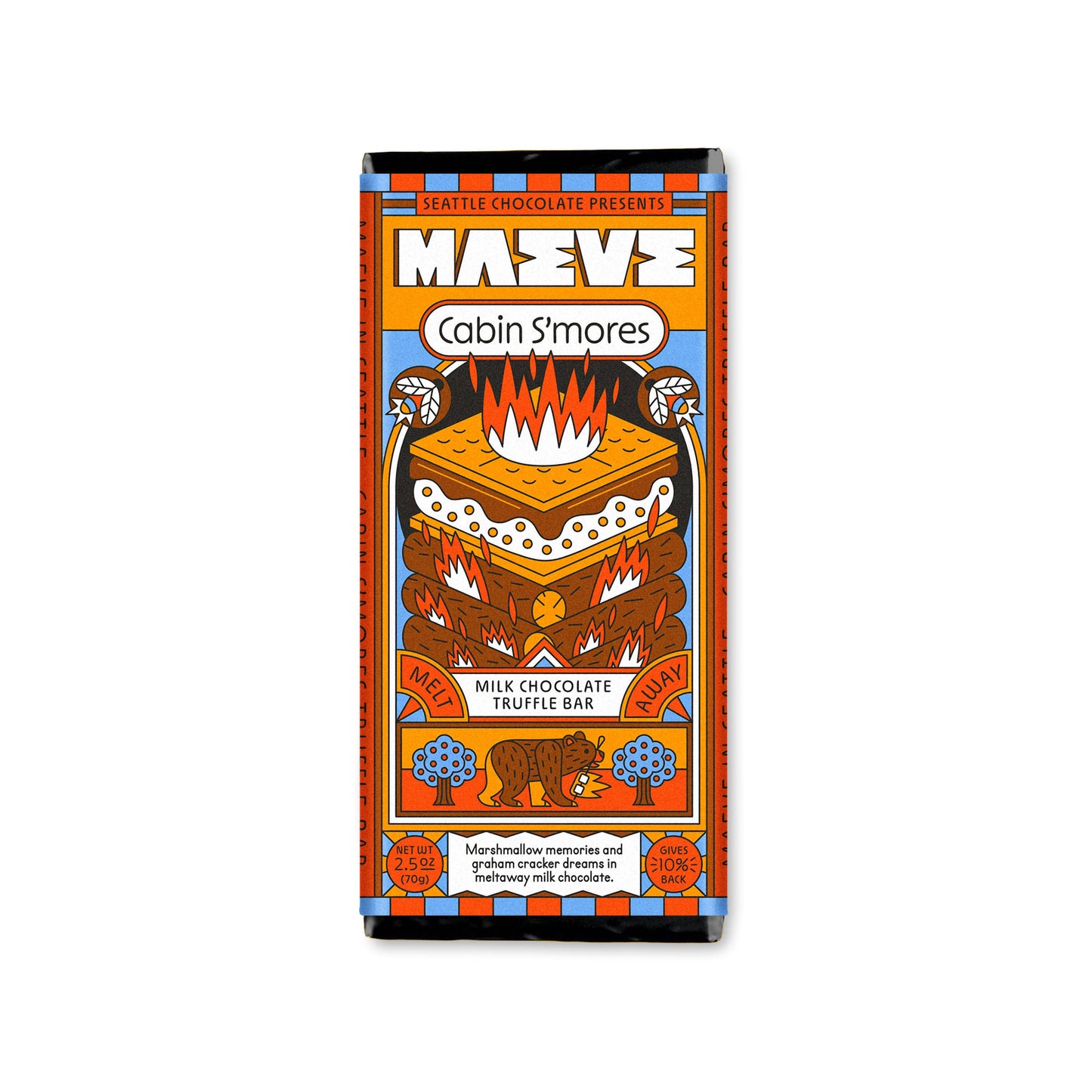 MAEVE CABIN S'MORES TRUFFLE BAR