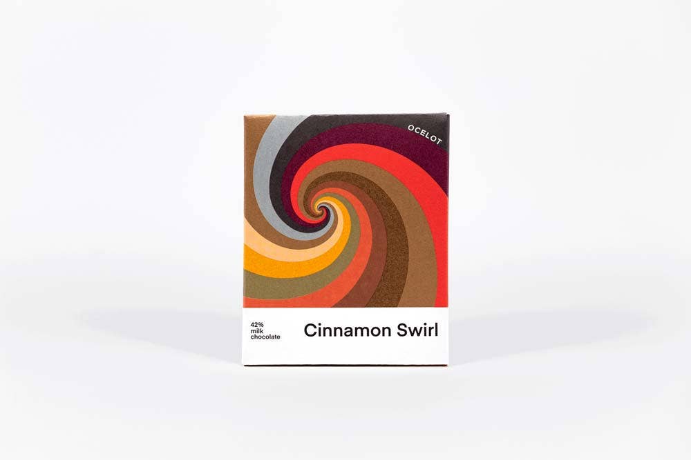 Ocelot Cinnamon Swirl Milk Chocolate (42%)