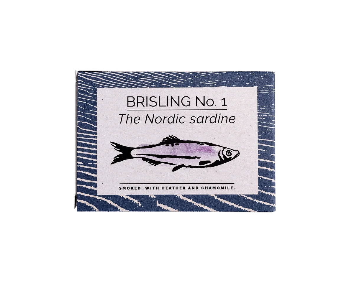 Fangst smoked sardines with heather and chamomile