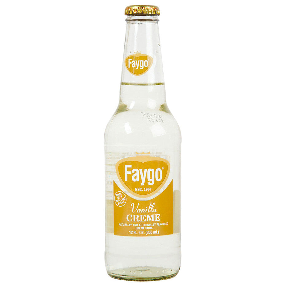 Faygo Vanilla Cream Soda Bottle