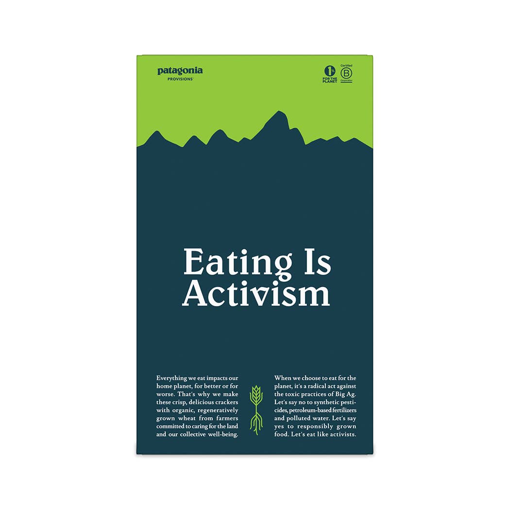 PATAGONIA ORGANIC CRACKERS ROSEMARY GARLIC