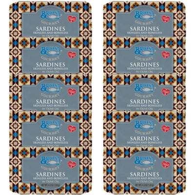 BRIOSA SKINLESS BONELESS SARDINES IN OLIVE OIL
