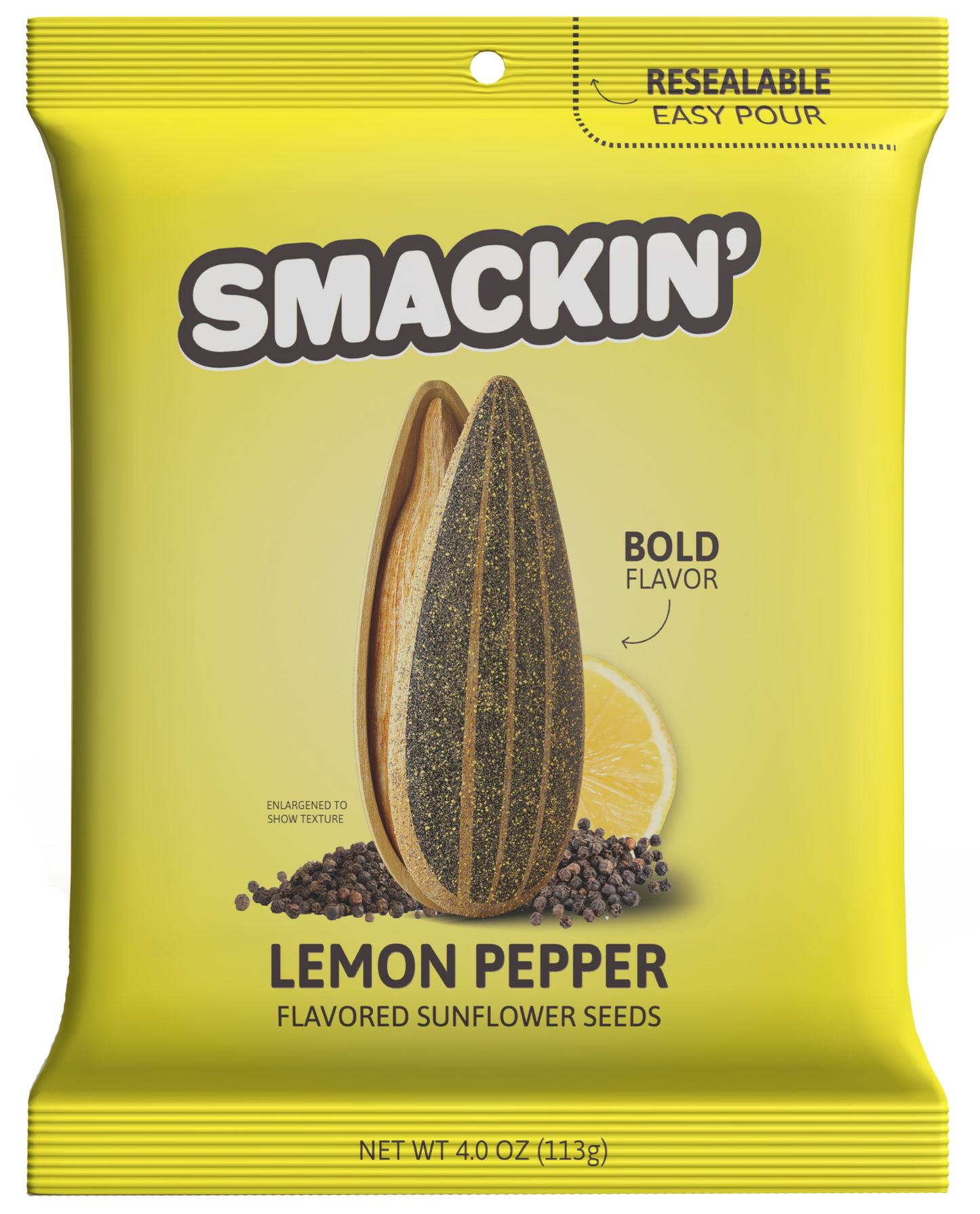 SMACKIN SEEDS LEMON PEPPER 4OZ