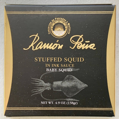 Ramon Pena  Squid in Ink Sauce Chipirones en su Tinta