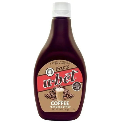 FOX'S U-BET COFFEE SYRUP 20oz
