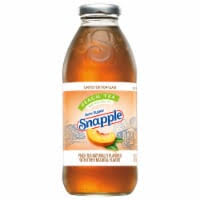 SNAPPLE ZERO SUGAR PEACH IN GLASS NYC EXCLUSIVE LIMITED EDITION