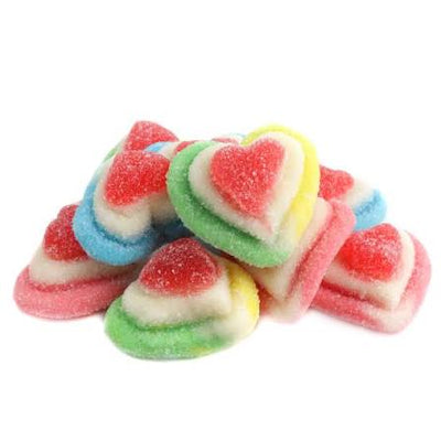 TRIPLE LAYERED GUMMY HEARTS (SPAIN)