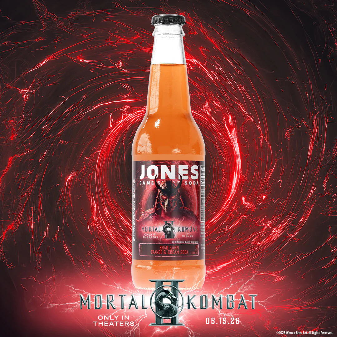 Jones Limited Edition Mortal Kombat Shad Kahn Orange & Cream Soda