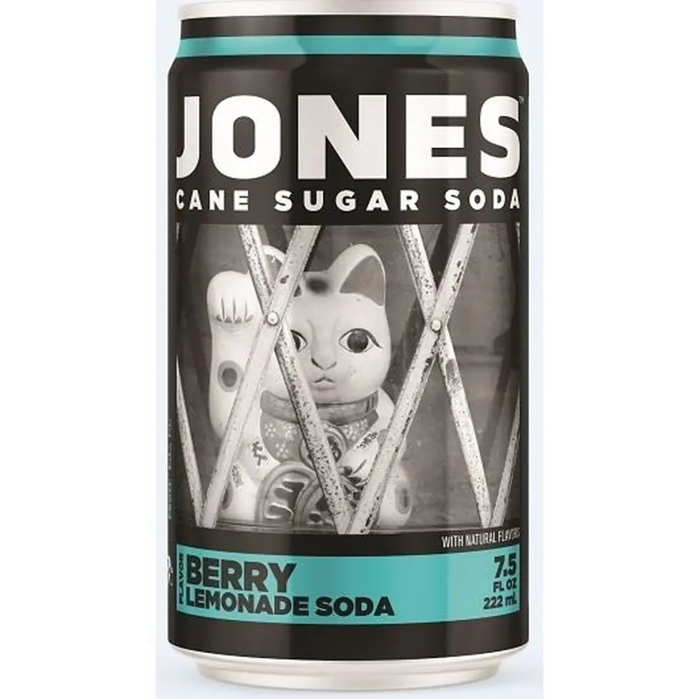 Jones Mini Berry Lemonade Soda x 2