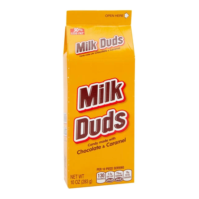 MILK DUDS CARTON