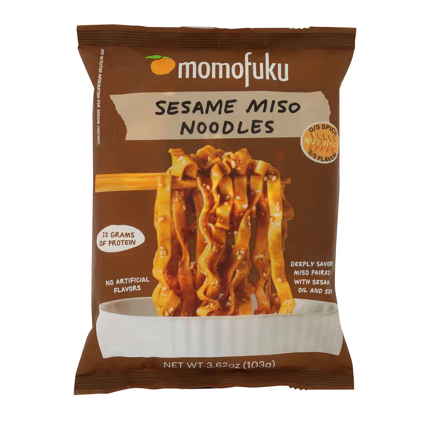 MOMOFUKU SESAME MISO NOODLES